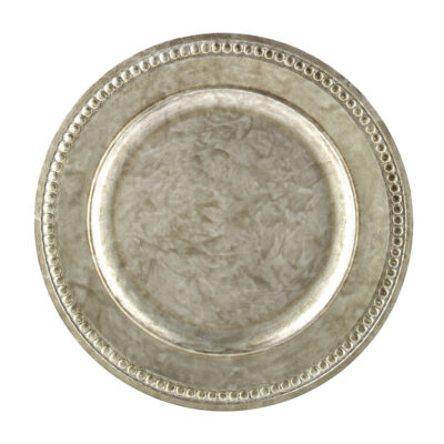 Juliet, Pewter Laquer Charger