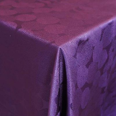 Kaleidoscope Eggplant Linen