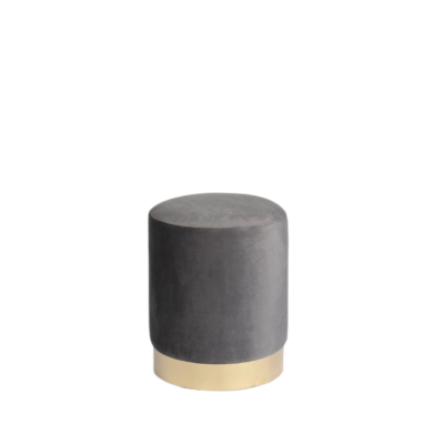 Lenox Charcoal Ottoman