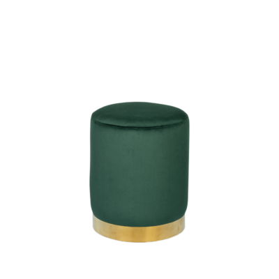 Lenox Forest Green Ottoman
