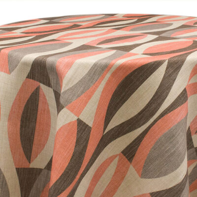 Specialty Mod Leaf Coral Linen