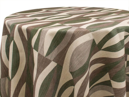 Specialty Mod Leaf Olive Linen