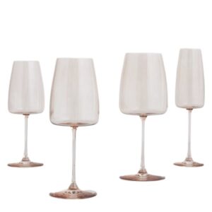 Luxe Blush Beige Glassware - Image 2