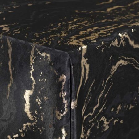 Magma Black & Gold Linen