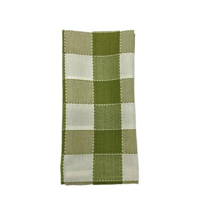 Maison Checkered Sage, Napkin