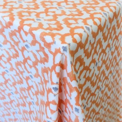 Milagro Orange Linen