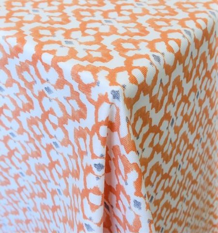 Milagro Orange Linen