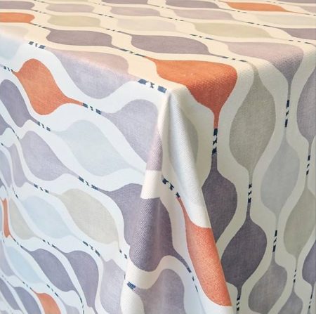 Minaret Orange Linen