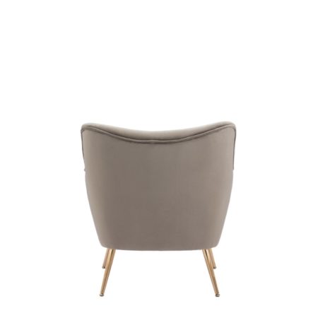 Mink Velvet Chair - Image 5