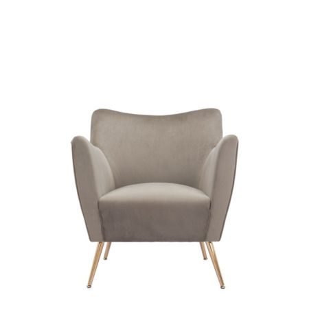 Mink Velvet Chair - Image 2
