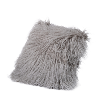 Mohair Grey Pillow