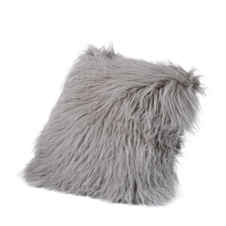 Mohair Grey Pillow
