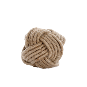 Braided Jute, Napkin Ring - Image 2