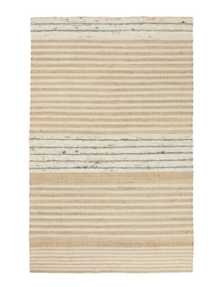 Area Rug, Natural Stripe - Image 4