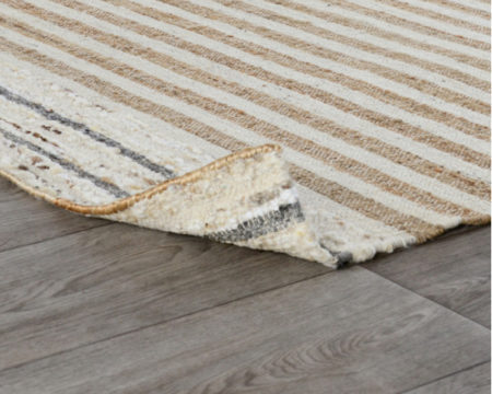 Area Rug, Natural Stripe - Image 2
