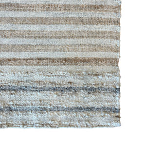 Area Rug, Natural Stripe