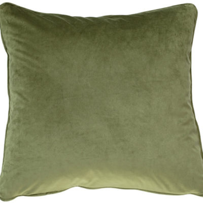 Velvet Olive Pillow