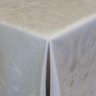 Paisley Ivory Linen