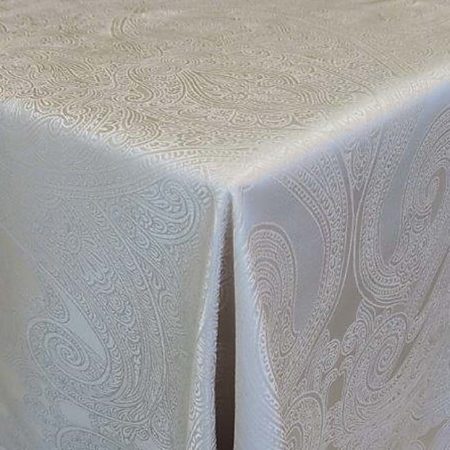 Paisley Ivory Linen