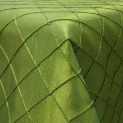 Pintuck Lime Linen