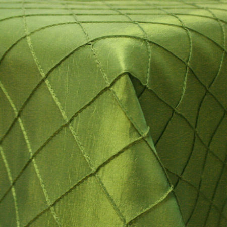 Pintuck Lime Linen