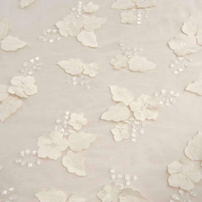 Poppy Ivory Linen