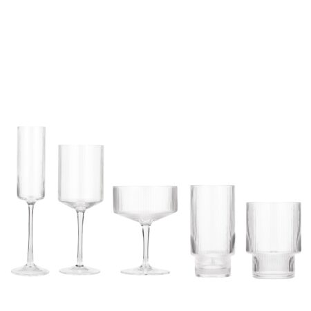 Prism Clear Glassware