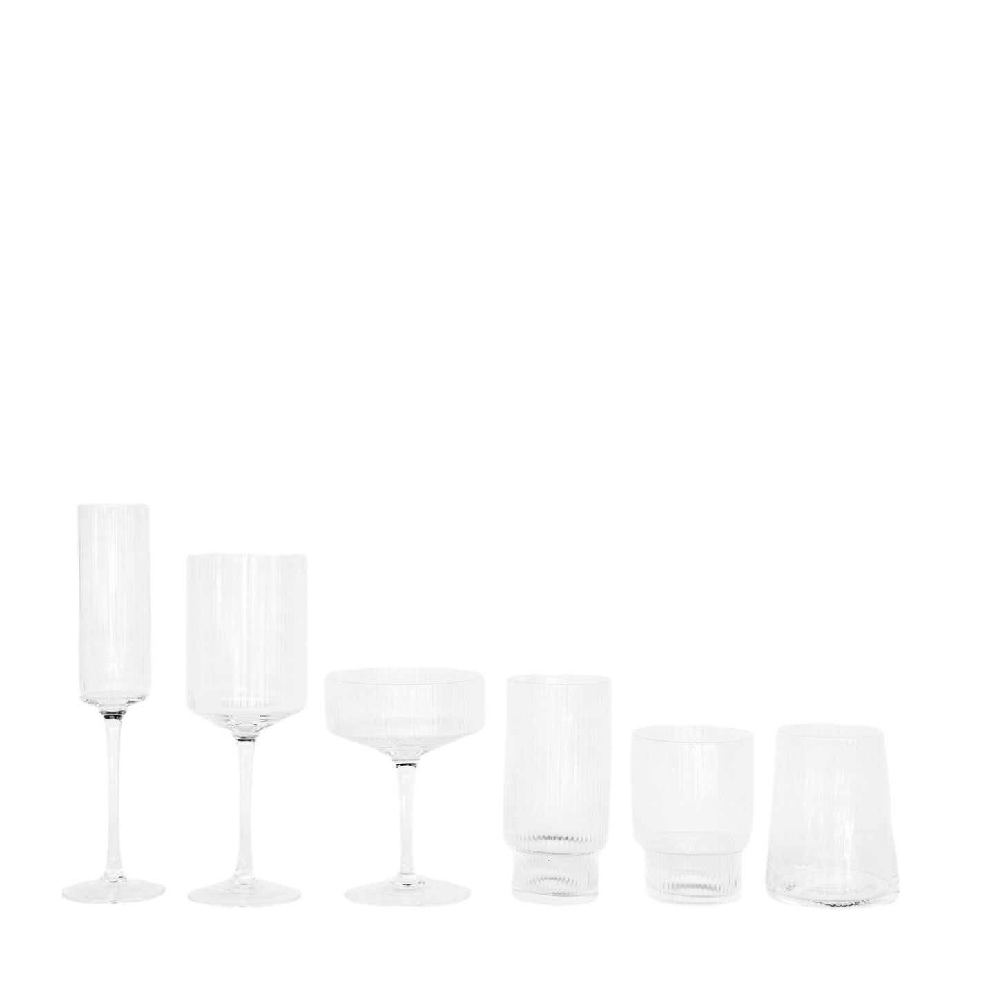 Prism clear glassware encore events rentals encore events rentals