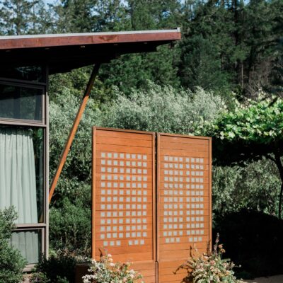Wall, Slat Wood, 4' X 8' - Image 3