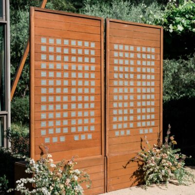 Wall, Slat Wood, 4' X 8' - Image 2