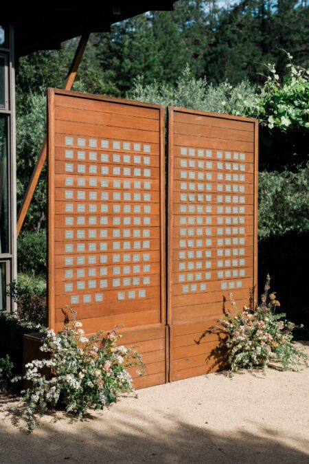 Wall, Slat Wood, 4' X 8' - Image 2