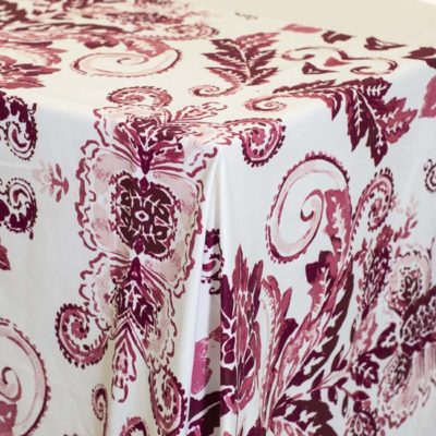Raj Pomegranate Linen