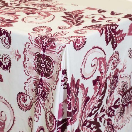 Raj Pomegranate Linen