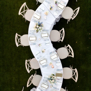 Half Circle "Serpentine" Table - Image 6