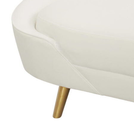 Sabine Ivory Sofa - Image 4