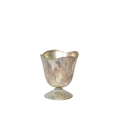 Sassi, Gold Scallop Votive