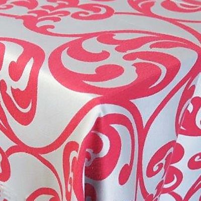 Selena Red Linen