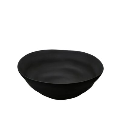 Serving Bowl, Matte Black, 10.5"