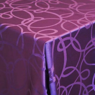 Spinner Eggplant Linen