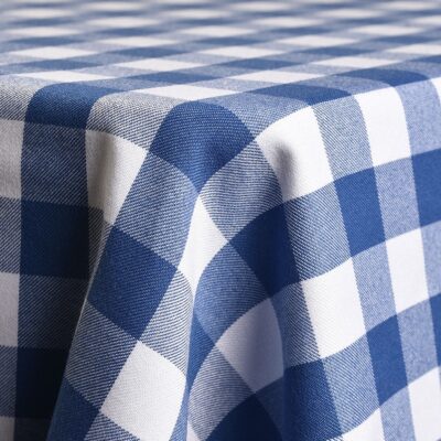 Standard Blue/White Check Linen