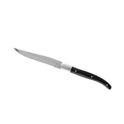 Black Handle Steak Knife