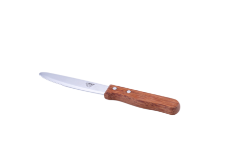 Wood Handle Steak Knife, Large