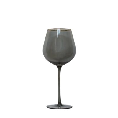 Sterling Smoke w/Gold, Wine, 27oz