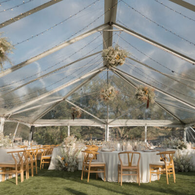 Clear Top Jumbo Trac Tents
