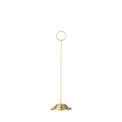 Table Number Holders, Gold, 12"