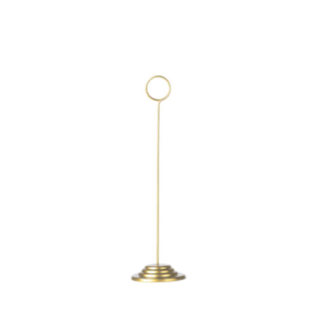 Table Number Holders, Gold, 12"