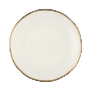 Terra Linen Gold Rim China
