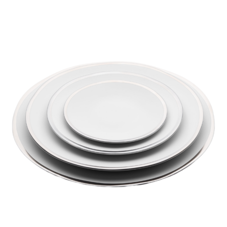 Terra Linen Platinum Rim China - Image 2