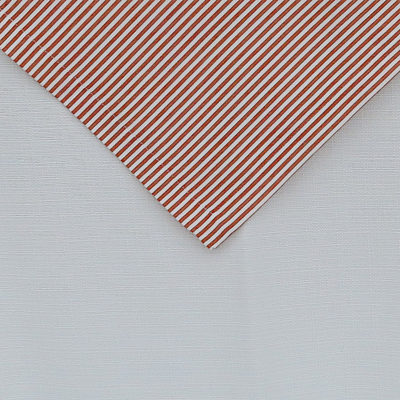 Ticking Orange Napkin