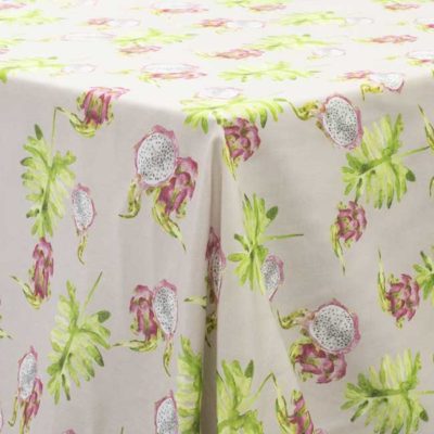 Dragon Fruit Mauve Linen